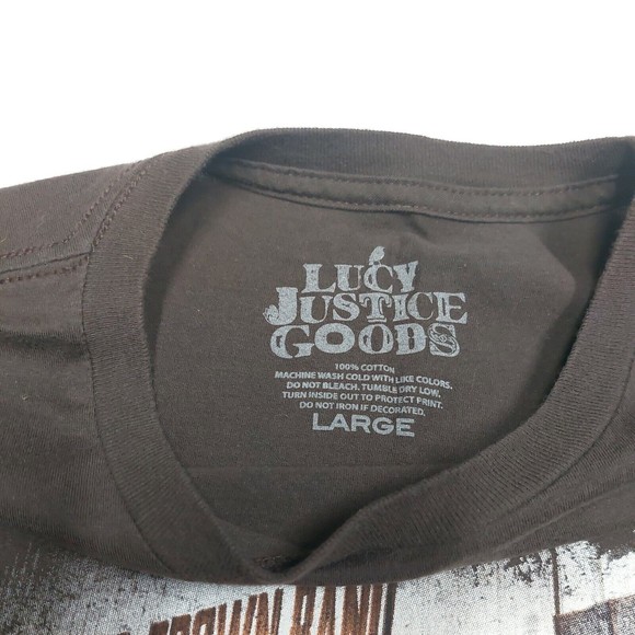 Zac Brown Band 2013 Tour T Shirt Lucy Justice Southern Ground Concert Size Large - Picture 5 of 8